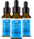 3 Pack - Cerebrozen Ear Drops - Cerebrozen, Cerebrozen 24, Cerebrozen 360 Hearing Support, Cerebrozen Liquid, Cerebrozen Drops for Ears, 3 Botol untuk 3 Bulan
