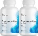 Phytoceramides 200 Capsules Skin Reparenation Anti- Aging Duplication Plans -generated Ceramides 700mg Gluten Free Non-GMO (2)