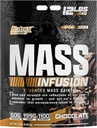 Nutrex Mass Infusion Chocolate Advanced Mass Gainer Protein Powder 124; 100% Whey Weight Gainer Shake 124; 12 Pound