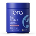 Ora Organic Prebiotic dan Probiotic Powder Suplement - 20 Milyar Progories, 7 Strains for Best Prebiotic Pounder, Non-GMO, Prograin for Women, Men & Kids - Apple Raspberry Flavor, 30 Servis...