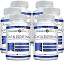 Research Verified Gas and Bloating - Relax Intestinal Muscles, Menghilangkan Gas Buildup - Artichoke Powder, Ginger, Peppermint Powder - 360 Kapsul - Vegan
