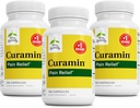 Terry Alamin - Suplemen Curcumin untuk Dukungan Circulation & Endorfin - Dukungan untuk Ketidaknyamanan Occasional - Aid Healleal Muscles - 120 Capsules (Paket 3)