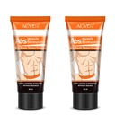 2 Pack Fat Burner Slimming Cream, Hot Cream for Men and Women, Powerful Abdomial Muscle Cream, Slim Cream, Fat Burner, Tight Muscles for Abdomial, Arms and Thoully.