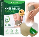 Patch Knee Relief, Knee Patches, Hot Patch untuk Joint Back Shoulder Neck, Herbal Patches for Knee, Wormwood Extract Sticker for Knee, Long Lasting Relief for Muscle, Up to 12 Hrs 124; 40 Count