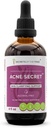 Rahasia suku Acne Secret Alcohol- Ekstraksi Bebas, Taincture, Glycerite Boldo, Jagung Silk, Stinging Nettle Leaf, Alfalfa, Senna Leaf. Dukungan Clarifikasi Kulit (4 Fl Oz)