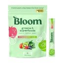 Beat Nutlection Superfood Powder, Enzymes Digetical dengan Progories dan Prestice, Gut Health, Bloating Relief for Women, Chlorella, Green Juice Mix Beet Beet Root Quoder, 60 SVG, Strawberry Kiwi