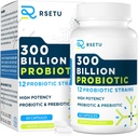 Progres for Women Men: 300 Milyar CFU Probiotic High Potency + 12 Strains Organic Progories Progities With Pregories, Daily Probiotic Suplement for Digetical, Gut, Ammune and Bloating Health, 60 Capsules