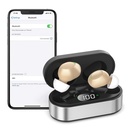 Devisi Penarikan Ulang Untuk Senior - 16 Kanal Bluetooth Hearing Aids - Invisible Digital Hearing Device for Ear with Noise Reduction, Enabled Calls on iOS Android Music