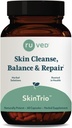 ruved SkinTrio - Neem Supplement with Organic Neem Extract & Amla, Skin & Microbiome Suplemen - 60 Vegetarian Capsules (1 Count)