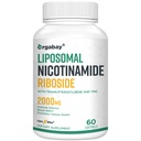 Orgabalay Lipomal Nicotinamide Riboside 2000 MG dengan TMG dan Pterostilbene, Boosting NAD +, Dukungan Penuaan Sehat, 60 Count