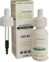 Chloroglow Liquid Chlorofil Oxyll Drops 3000mg Application 124; Energy Metabolism Support, Natural Detox, Ality Sickness Aid & Body Deodorizing Supplement 30ml (Pack of 1)