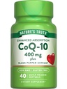 Nature 's Truth CoQ10 400mg 124; Softgels 124; Maximum Power 124; High Absorpsi 126; Non-GMO & Gluten Free Suplemen