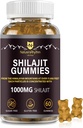 Nature 's Rhythm Shilajit Gummies 1000mg - 60 pcs Shilajit Gummies for Men and Women, Shilajit Gummies Rich dalam berbagai Trace Mineces, Suplemen untuk Boost Energy dan kekebalan tubuh
