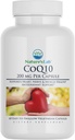 Nature 's Lab CoQ10 200mg Suplemen Nutrisi - Pendukung Jantung, Nerve & Muscle Health * - 60 Cacah (2 Pasokan Bulan)