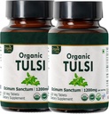 Tulsi 120 Tablet - USDA Organik Basil Suci - Pendukung Stress Relief & Adaptogenic Balance