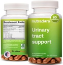 Urinary Tract Health for Women and Men - UTI Medicine for Women and Men with Effective UTI Care, Cranberry Extract Capsules, 5 Milyar CFU, Non- GMO Formula, Formula di Amerika Serikat, 60 Kapsul