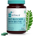 QURA DHT Blocker dengan Biotin, Stinging Nettle dan SoYA Protein, Membantu Mengurangi Rambut Jatuh, Menstimulasi Rambut Pertumbuhan, Paket 60 Tablet