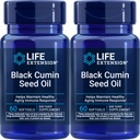 Ekstensi Hidup Minyak Benih Hitam Cumin, 60 softgel (Paket 2)