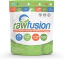Rawfusion- Vegan Protein Powder, Vanilla Bean - 60 Servilla of Plant Protein berbasis, Low Net Carbs, Non-Dairy, Gluten / Laktosa Free, Soy Free, Kosher, Non-GMO, 4lbs Pound