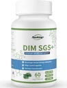 Tambahan DIM untuk keseimbangan Hormonal, 200 mg, 25 mg SGS, Vegan, 60 Capsules