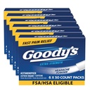 Goody 's Extra Strength Headache Pounders 50 ea (Paket 6)