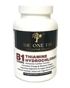 Vitamin B1 Thiamine Hydrochloride, Thiamine Hcl, 500mg120 Capsules, Vegan, Non GMO, Tidak ada isian buatan atau tambahan Stearate.