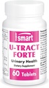 Supersmart U-Tract Forte (Advanced Formula) - dengan D-Mannose, CranMax Cranberry Konsentrat, Dandelon Root - Herbal Supplemen 124; Non- GMO & Gluten Bebas - 60 tablet