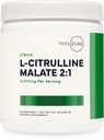 Tipe Zero L-Citrulline Malate Powder 2: 1 6X (300g 14; 6000mg Per Serving 124; Unflamited) Ultra Clean L Citrulline, Nitric Oxide Booster, Pre Workout - Nitrous Oxide Vasodilator Supplemen
