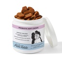 The Pets Table Probiotic Soft Chews Duck Flavared Gut Health Supplement for Dogs - Dog Digetically Support, 60 Chews