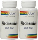 AEE Niacinamde 500mg Solaray 100 VexCaps