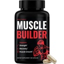 Unaltered Anbolic Muscle Builder for Men - Pertumbuhan, Ukuran, Kekuatan - Natural Muscle Building Suplement & Energy Booster - Tribulus Terrestris, Ginseng, Vitamin D3, Ashwagandha - 150 Capsules