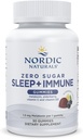 Narals Nordic Zero Sugar Sleep + Imune - Elderberry Lemon Flavor - 30 Gummies - 1.5 mg Melonalin untuk Tidur dengan Vitamin D3 - Elderberry & Vitamin C Immune Dukungan - 30