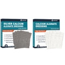Silver Calcium Alginate Dressing (4 "x 4" 10 Pcs) + Kalsium Alginate Dressing (4 "x 4" 10 Pcs)