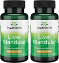Swanson Liver Glandular 500 Miligram 60 Capsules (2 Pack)