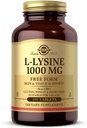 Solgar L-Lysine 1000 mg, 100 Tablet - Enhanced Absorpsi dan Assilasi - Prombes Integritas Skin dan Lips - Collagen Dukungan - Amino Acids - Non GMO, Vegan, Gluten Free - 100 Servis