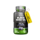 ORZAX Black Seed Oil Cold Menekan 100% Pure 124; Non-GMO - Rich in Omega 3 6 9 & Thymoquinone: