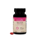 NaturreWise Extra Strength Biotin 5.000 mcg Softgels - Biotin untuk Wanita & Pria + Skin & Nails Dukungan - Non-GMO, AS Diproduksi - 150 Softgels [150Day Suppply]