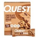 Chocolate Chip Cookie Deugh Protein Quest, 21g Protein, 4, Net Carbs, 1g Sugar, High Fiber, Gluten Free, Keto Friendly, 4 Count
