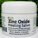 Urban ReLeaf Zinc Oxide Salve! Soothe & Lindungi Rusak, Terluka & Kulit Kering! Pertama Aid, Burns, Rashes, Scrapes! Perlindungan Hydrating. 100% Alam! Tenang kulit halus dari segala usia.