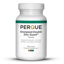 PerQUE Energizinized Double Guard 100 Tab - Dual- Formulir Zinc Suplemen dengan Picolinate & Citrate - Supports Imune, Skin & Cellular Kesehatan - Tinggi - Absorpsi, NON-GMO, Gluten- Free Formula - 100ct