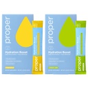 Stik Hidration Proper - Electrolyte Powder Minum Paket Mix dengan Trace Mineces untuk Hidration Rapid + Forally Flavored - Tidak ada Many Artificial - Lemon Lime