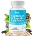 Fat Burner & Appetite Suppresan untuk Wheight Loss Diet Pil Perempuan & Men - Thermogenic Metabolism Booster dengan Glucomannan, Chromium, Caffeine, Green Tea Extract - Non-GMO - 35 Capsules Dr Vitamin