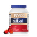 NYO3 1500mg Krill Oil Omega 3 Suplemen, Pilihan Top Senior, EPA DHA & High Absorpsi Pure Antartika Krill Oil dengan Astaxanthin dan 56% Phospholipids, Laboratorium Diuji, 90 Softgeels