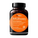Undang Kesehatan Krill Oil Lanjutan - Mendukung Cardiovaskular dan Kesehatan Otak - Menyediakan EPA, DHA, Astaxanthin dan Omega- 3 Phospholipids - 60 Capsules