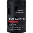 Penelitian Olahraga £Triple Strange Astaxanthin 12mg w / Organic Coconut Oil - Antioksidant Support Kesehatan Skin & Eye * - Soy Free - GMO