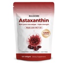Astaxanthin 12mg dengan MCT Oil - 120 Softgels, Premium Astanthin Organic Suplemen, untuk Kidneys, Mata & Skin, Mikroalgae Natural Sumber, Triple Kekuatan, Nun-GMO & Gluten Bebas (Paket 1)