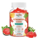 Suplemen Antaxanthin 12mg Gummies: Suplemen Antioksidan untuk Dukungan Mata, Kulit, Gabungan & Imune System Kesehatan Non-GMO & Gluten- Bebas (60 Gummies)