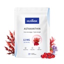 Suplemen Atxanthin 12mg, 120 Softgel, Max Strength Astaxanthin Antioxidant Form Fresh Microalgae, 4 Month Supports Eye, Skin, Joint, Brain, Heart & Imune System Health, 1 Bag