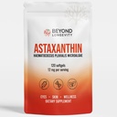 Astaxanthin 12mg - Antioksidant Tambahan dari Microgalgae, 120 Softgels untuk Eye, Skin dan Wellness Dukungan