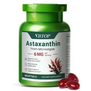 Astaxanthin 6 mg, Premium astaxanthin Suplement with antioksidant Activity, Supports Eye, Skin, Joint, and Immune System Health. sumber mikrogae segar, Non- GMO, Gluten- Free - 60 softgels